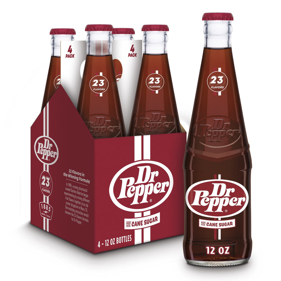 Dr Pepper Real Sugar Soda - Refined Bottle Choice